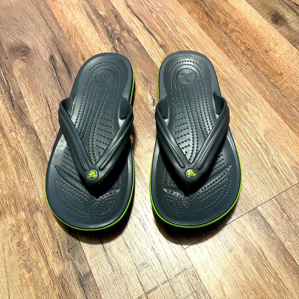 Crocs flip flops